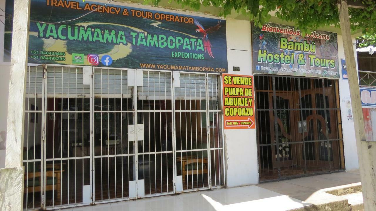 Tambopata Hostel Bambu Puerto Maldonado Eksteriør bilde